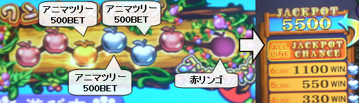 ワンダーチャンス 5500枚