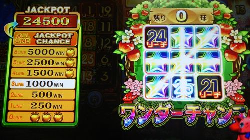 ワンダーチャンス24500枚